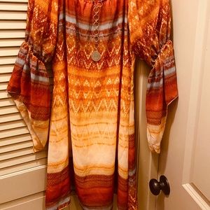 New Directions colorful Dress